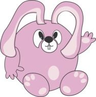 Hare Pink drawing