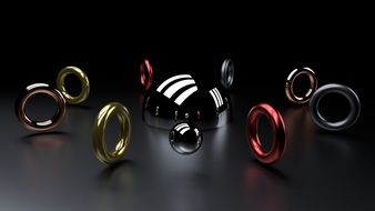 Rings and balls