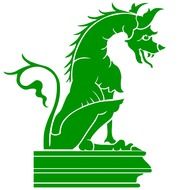 Green dragon picture