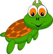 Turtle Cartoon drawing