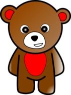 Teddy Bear Cute Toy drawing