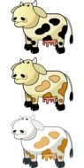 Animal Cartoon Cow drawing