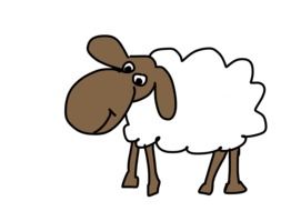 clipart of cartoon sheep