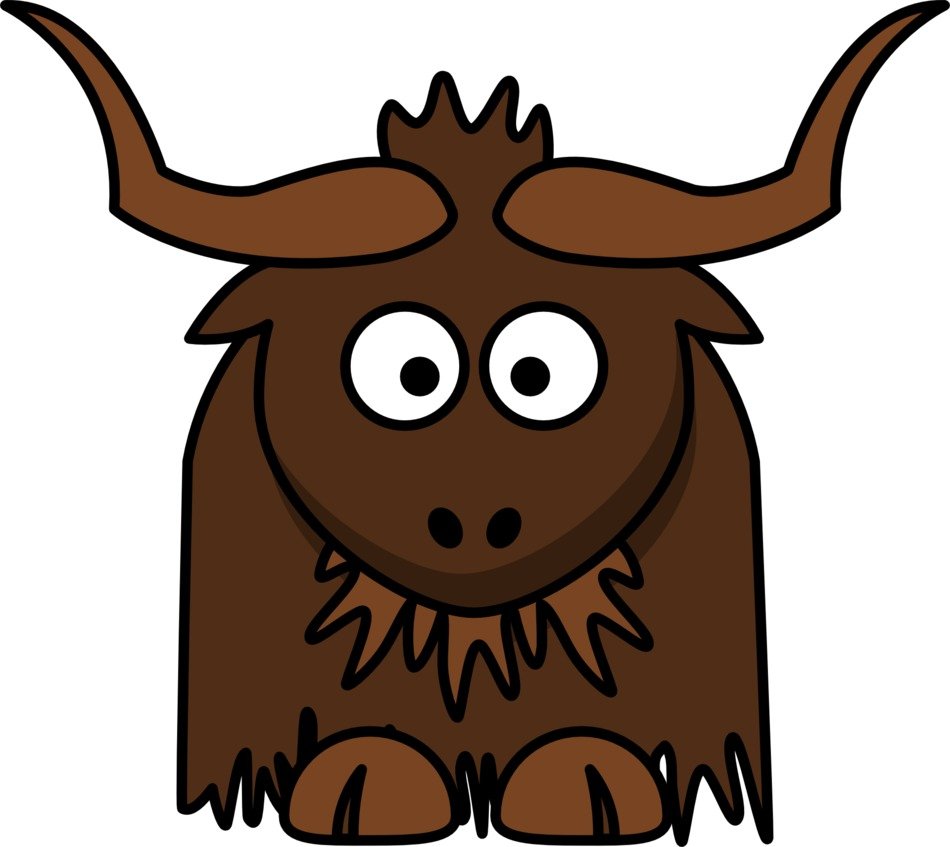graphic image of asian cattle