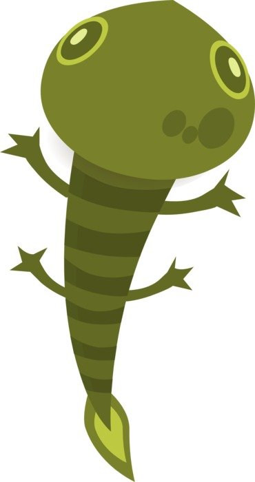 painted green insect