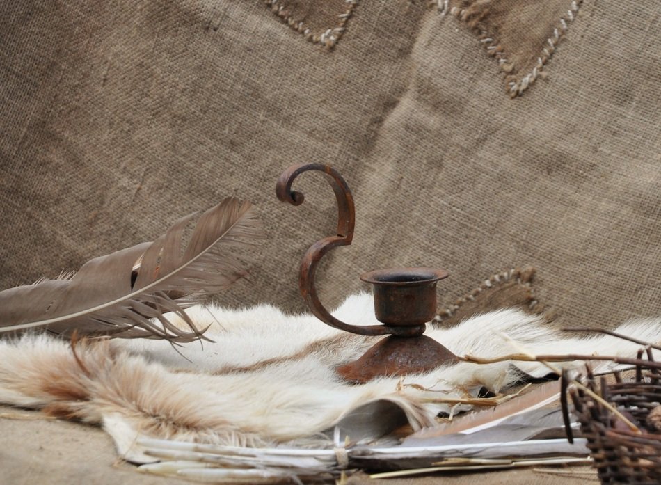 Candleholder and armor