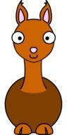 picture of the brown Llama