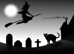 dark drawing for halloween