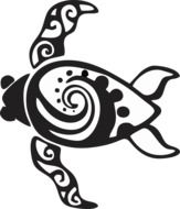 Artwork of turtle