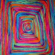 colorful wool