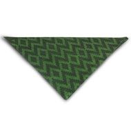 bandanna with green pattern