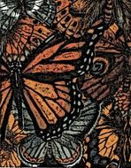 butterfly drawings in digital art