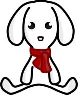 cartoon Dog drawing