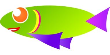 exotic Fish drawing