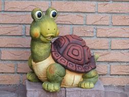 clay turtle figure
