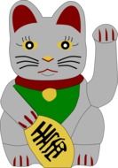 Lucky Cat drawing