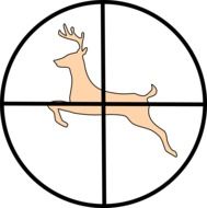 animal hunt symbol