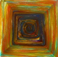 colorful striped image as a fractal
