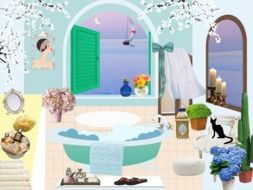 clipart of bathroom