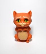 kitten as a cartoon character