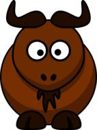 Brown buffalo