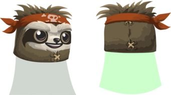 drawing raccoon on a white background