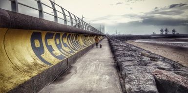 walk along the coast