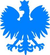 blue eagle as a graphic image