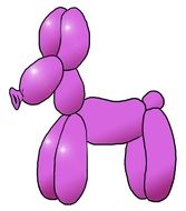 Balloon Dog drawing