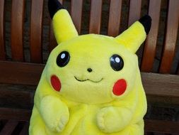 soft yellow pikachu