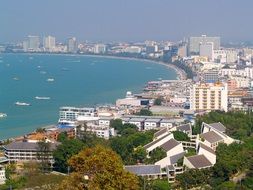 seafront in thailand