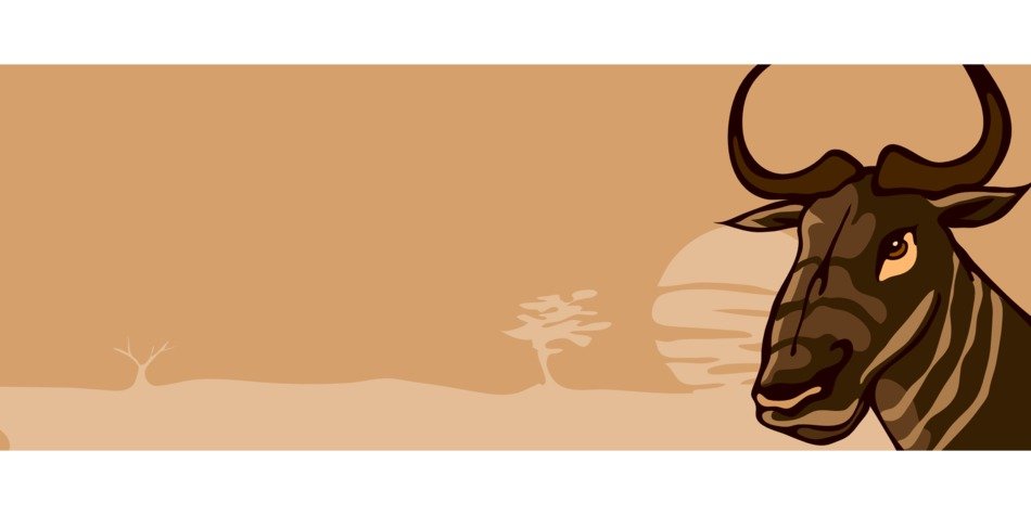 Animal in Savannah clipart