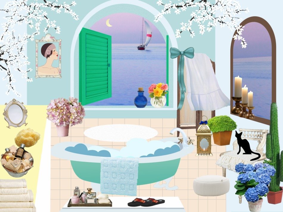 clipart of bathroom