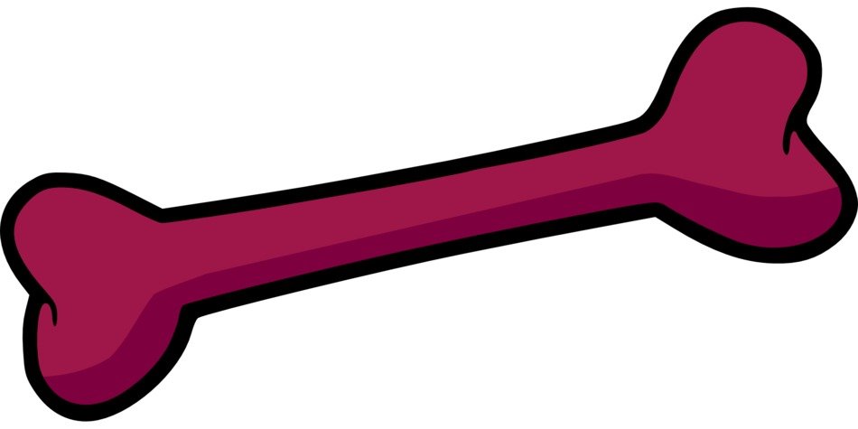 Purple Bone Toy