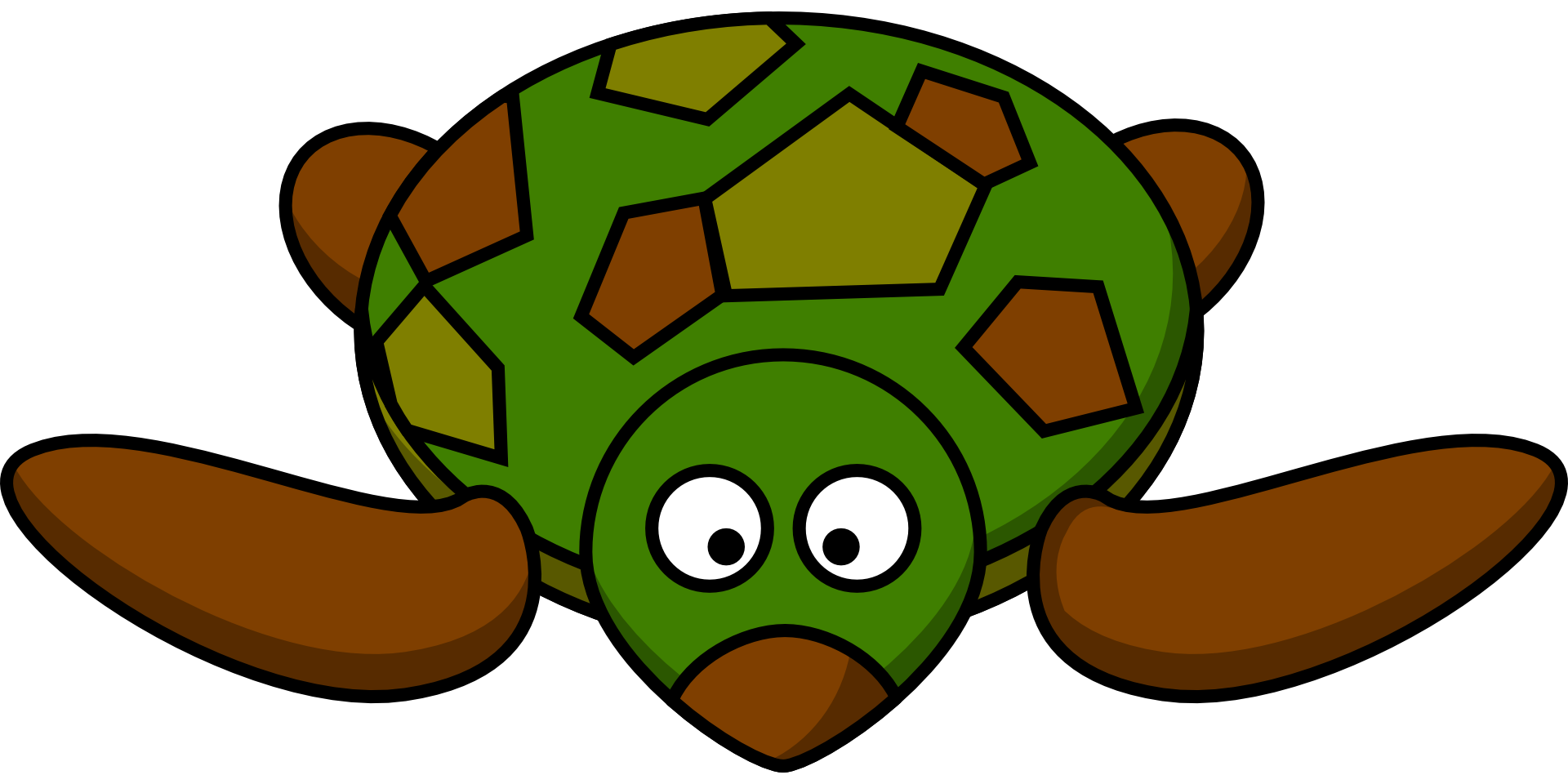 Cartoon funny turtle drawing free image download