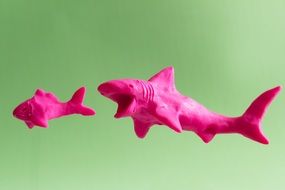 pink clay fish