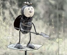 Illustration of lucky ladybug