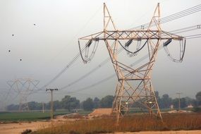 Electric Pylon in Pakistan