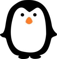 Penguin Cute Bird drawing