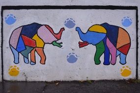 Picture of Colored Graffiti