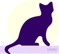 Moon cat clipart