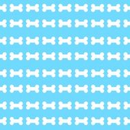 white dice on a blue background