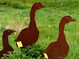 Duck garden decorations