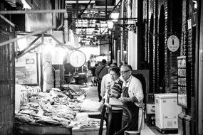 fish market in Spain
