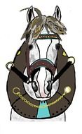 Image Painting Horse drawing