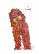 Poodle Dog Pet Animal Cute