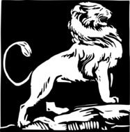 lion as king of beasts