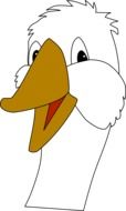 Goose Funny drawing