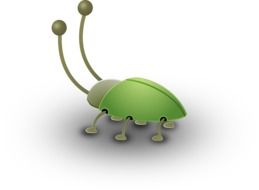 green beetle with long antennas