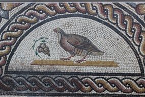 birds as a motive of ancient mosaic